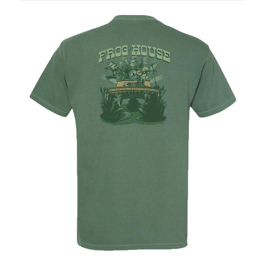 Frog House T-Shirt Green