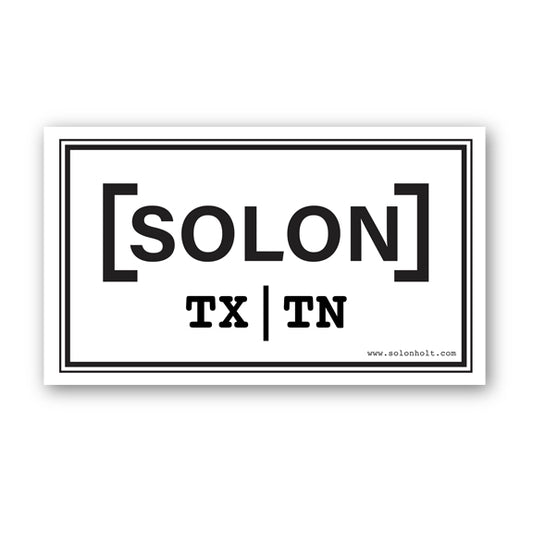 Solon Sticker